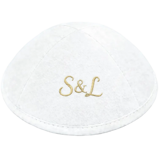 Kippa en velours classique élégante pour cérémonie juive – Maison Adar
