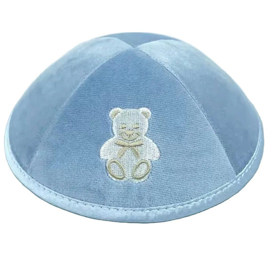 Kippa en velours luxe élégante pour cérémonie juive – Maison Adar
